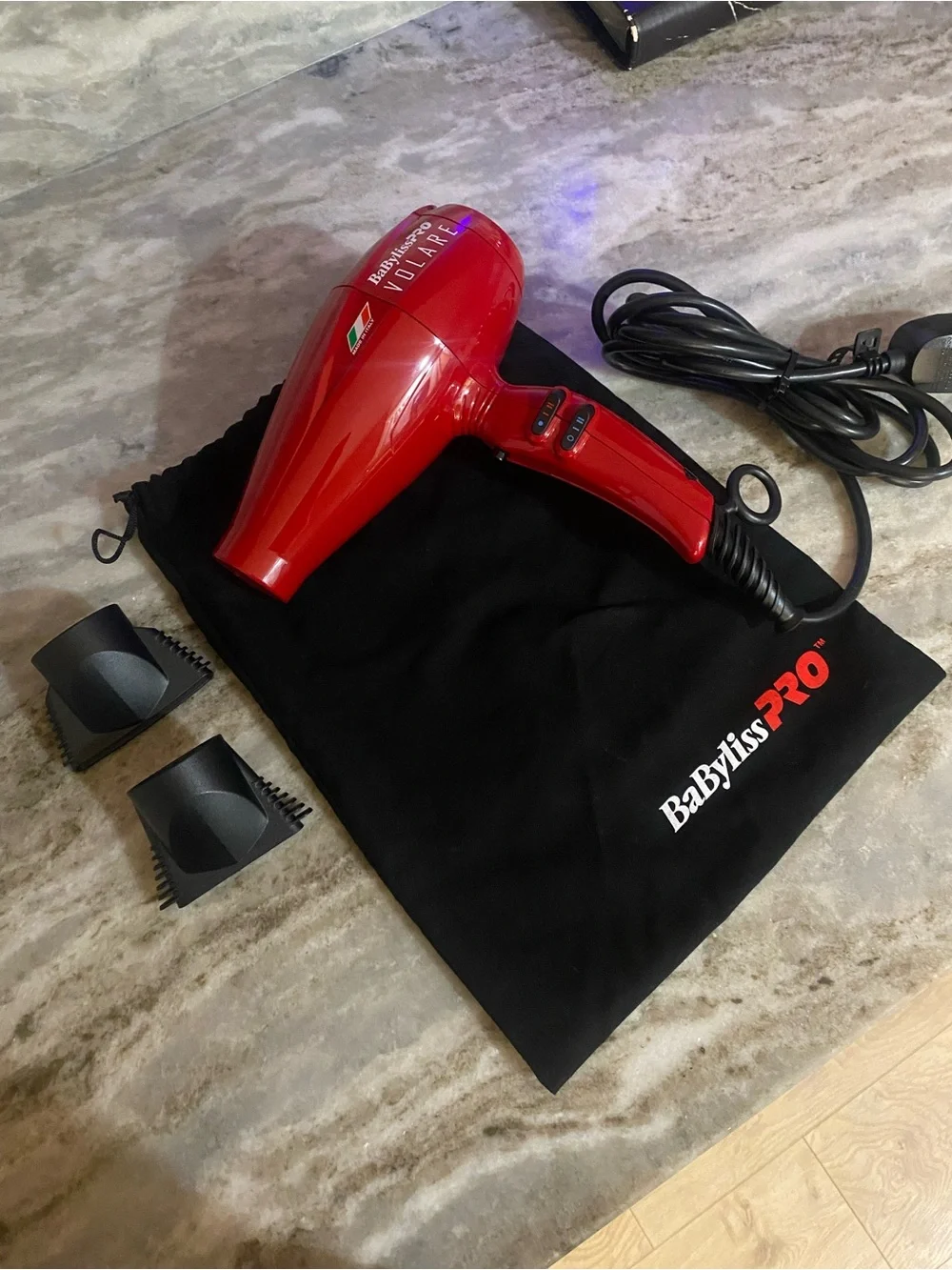 BaByliss Red Volare Compact Hair Dryer